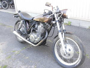 YAMAHA 中古車　SR400 1JR 1999y　実動 走行21,503km　BOLD IDEA製カスタム車両 　フルカスタム　クラシックカフェスタイル　エストレア