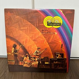 希少オリジナルカナダ盤LP!! LISTENING リスニング VANGUARD VSD-6504 レコード サイケデリック プログレ 洋楽 1968年作品 RARE ORIGINAL
