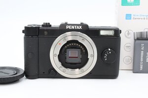 ＜＜シャッター数2回！！新品充電器（社外品）付き！！＞＞【美品】PENTAX ペンタックス ミラーレス一眼 Q10 ボディ ブラック #LE2024834