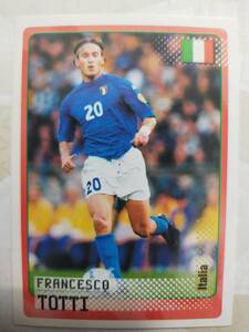 】Panini 2002 FIFA Worldcup KoreaJapan】№144 Francesco Totti●ステッカー(シール)