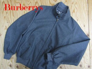 ★バーバリー BURBERRY★メンズ 裏ノバチェック ウールスウィングトップ グレー★R70119003A