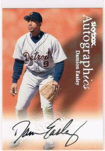 MLB 2000 Skybox Premium Autographics Auto Damion Easley Autograph スカイボックス 直筆サイン ダミオン・イーズリー