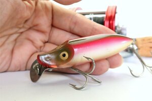 60/70s HEDDON RIVER RUNT SPOOK オールドヘドン リバーラントスプーク /　ABU UMCO 道楽 バルサ50 ハトリーズ 昭和世代レトロ釣り人に