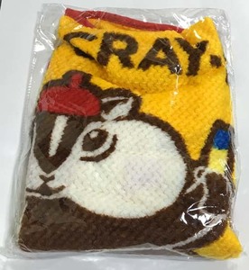 ☆非売品☆JAバンク chorisちょリス×CRAY-PAS ㈱サクラクレパス☆ブランケット【新品】ひざかけ・膝掛け、ベビーカーにも！