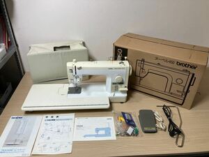 【ジャンク出品】 BROTHER ヌーベル450 TA637 ブラザー職業ミシン【ミシン1029】