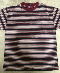 ヴィンテージ90年代Tommy Hilfiger」メンズ Tシャツ (L)