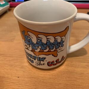 Smurf mug ビンテージ