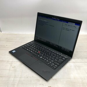 Lenovo ThinkPad X1 Carbon 20KG-S02G0L Core i5 8350U 1.70GHz/16GB/256GB(NVMe) 〔A0430〕