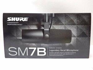 極美品 SHURE シュア SM7B ダイナミック型 ボーカルマイク