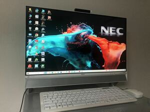 NEC LAVIE PC-DA770DAW美品!!!! 超速!!! Core i7 6500U 、SSD 500 Gb、メモリ8GB 地上デジタルTV、リモコン、miniB-Cas、Bluray. 送料無料!
