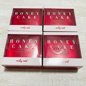 [資生堂] ホネケーキ ルビーレッド 4個セット HONEY