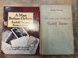 a0611-35.洋書まとめセット/ディスプレイ /インテリア/アンティーク/RUDOLF STEINER/ルドルフシュタイナー/哲学
