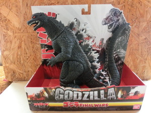 未使用◆バンダイ/BANDAI 怪獣王シリーズ ゴジラ FINALWARS ソフビ人形◆ファイナルウォーズ フィギュア GODZILLA 2016◆管理番号④