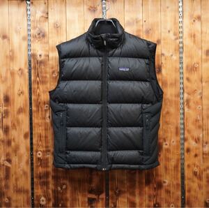 patagonia ダウンべスト ブラック 黒 S/パタゴニア