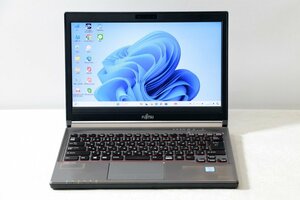 富士通 LIFEBOOK E736/M Core i5 6300U 2.40GHz 4GB SSD128GB Win11 Bluetooth 3ヶ月保証 wn8363