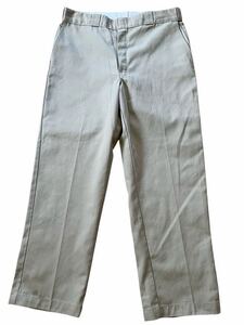 ●●vintage us製 Dickies ディッキーズ チビタグ ワークパンツ w38（w92l74.5）ベージュ●●