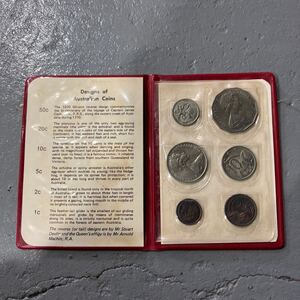 【A-79】Royal Australian Mint ロイヤル オーストラリア ミント 1980年 ケース横９cm 縦１２.２cm