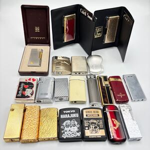 ■ライター21点■大量まとめ売り ZIPPO ジッポ ウィンドミル マルマン ジバンシィ RONSON ロンソン含む他 ガスライターなど　現状品