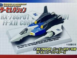 機動戦士ガンダム0083 コアファイターセレクション 2.RX-78GP01 ガンダム試作 1号機 FF-XII コアファイターII バンダイ