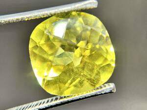 【シンセティック】シトリン Citrine 11.45Ct 高級合成石 レアシンセティックストーン ルース 裸石 黄水晶 Synthetic