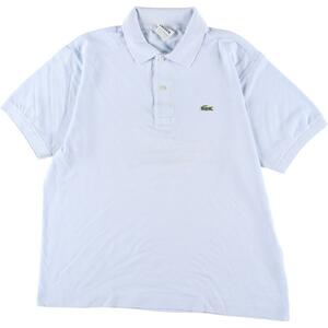 古着 ラコステ LACOSTE フランス企画 半袖 ポロシャツ 5 メンズL /eaa321736