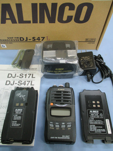  ＡＬＩＮＣＯ　　ＤＪ-Ｓ４７Ｌ　４３０ＭＨｚ　ＦＭハンディトランシーバー　新品