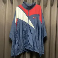 Reebok 90s ナイロンジャケット トリコロール L ベクター