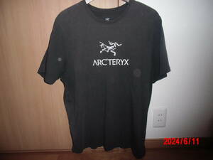 アークテリクス　arcteryx Ｔシャツ　黒　ブラック　正規品