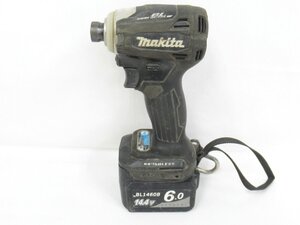 ○ 中古品 makita マキタ 14.4V インパクトドライバ TD162D 本体+互換バッテリー 通電確認済み