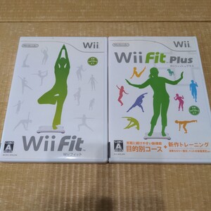 【中古】Wiiソフト/Wii Fit &Wii Fit Plus　２個セット