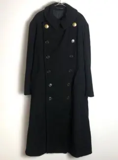 【92AW】yohji yamamoto ウールコート ブラック アーカイブ