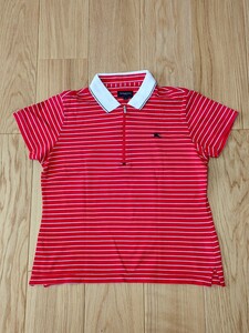 ★送料込【バーバリー】●美品●BURBERRY GOLF●半袖ポロシャツ●Lサイズ●