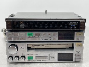 PIONEER Carrozzeria EQ-220 GEX-006 KP-005 ロンサムカーボーイ イコライザー チューナー テープデッキ 旧車 レトロ 当時物 【現状品】