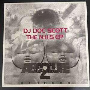 DJ Doc Scott - The N.H.S EP / Absolute 2 Records ABS 001 DJ ドラムンベース,Hardcore,Techno,Drum&Bass,Drum