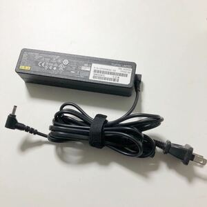 中古純正FUJITSU 19V 3.42A ACアダプター FMV-AC342A/ADP-65MD外径3.5mm ARROWS Tabシリーズ用/Q665/M, Q7312/KE 対応 動作品SHA1075