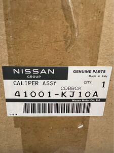 未使用 【中古】 NISSAN 日産ブレーキ　キャリパー41001-KJ10A GT-R R35 R34 R33 R32フロント キャリパー Assy (R) 車 パーツ 純正 未使用 