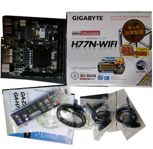 【新古品】GIGABYTE GA-H77N-WIFI LGA1155