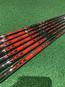 N.S.PRO modus3 Tour105 S タイトリストT150装着シャフト7本セット　5番〜PW 48°用