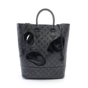 ルイ・ヴィトン LOUIS VUITTON × COMME des GARCONS 川久保 玲 ウィズ ホールズMM ブランドオフ LOUIS VUITTON トートバッグ モノグラム