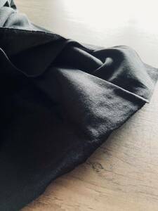 最終出品　格安セール　コットン100 伸縮Tシャツ生地　布　ハギレ　ハンドメイド　160×250cm ワンピース　黒ブラック