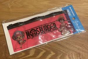 【未使用品】モスバーガー×ワンピース　スライダーケース　ONE PIECE 筆箱　ペンケース