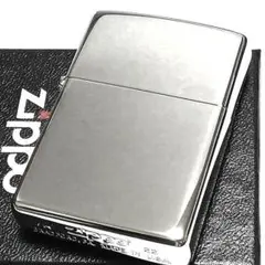 ZIPPO ライター 超鏡面 シルバー プラチナポリッシュ ジッポ シンプル 銀