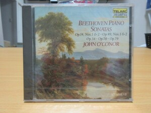 天16★CD★新品未開封（Deadstock/Just New）★TELARC BEETHOVEN:PIANO SONATAS Op.14,Nos.1&2・Op.49｜JOHN O