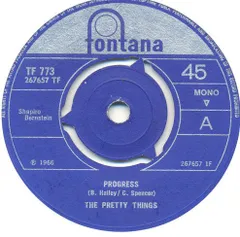 英7" The Pretty Things Progress TF773 Fontana, Fontana /00080