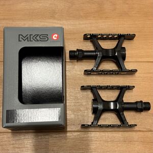 [中古] 送料無料 MKS Promenade Brass for Circles Black Paint Brass 三ヶ島 プロムナード 真鍮 サークルズ 三ヶ島ペダル フラットペダル