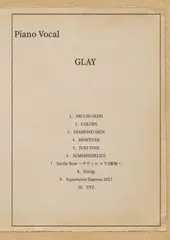 GLAY: ピアノ弾き語りB1