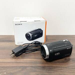 ★SONY HANDYCAM HDR-CX675 アダプター AC-UUD12 バッテリー NP-FV50 箱 ソニー ハンディカム デジタルビデオカメラ 趣味 管9635