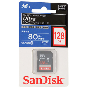 【ゆうパケット対応】SanDisk SDXCカード SDSDUNC-128G-J01 128GB [管理:1000014556]