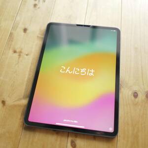 iPad Pro (11インチ) 第3世代　Apple 128GB WiFi スペースグレイ　MHQR3J/A 極美品　箱付き