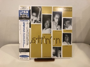 【中古品】ディジーガレスピー、スタンゲッツ、コールマンホーキンス、ポールゴンザルヴェス/ シッティン・イン　POJJ-1552 LP 帯付#100155